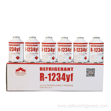 R1234yf Refrigerant Gas Car Air Conditioner Use